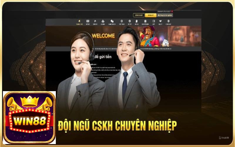 Nhiều người chơi hài lòng về sự chuyên nghiệp, tận tâm của bộ phận CSKH Kinh88